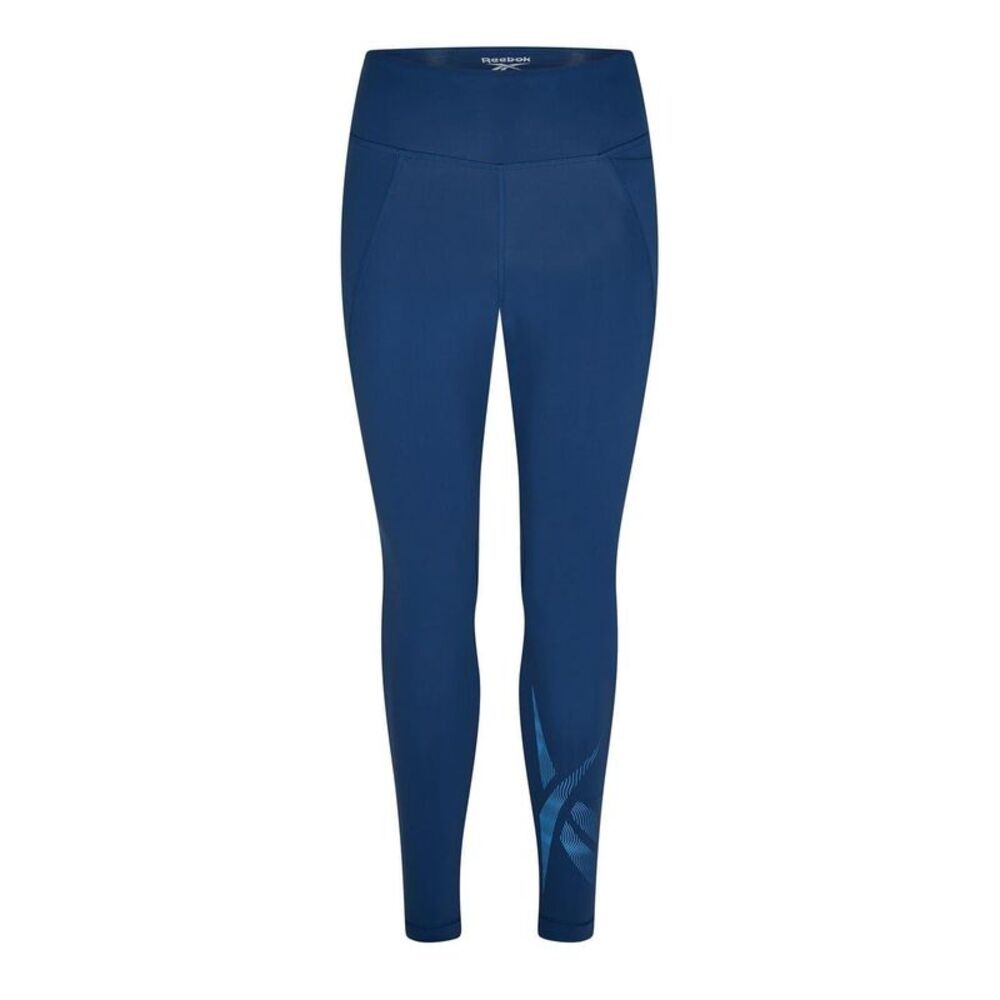 Reebok Womens/Ladies Fitness Slim Leggings / Blue